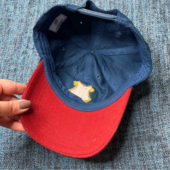 Harry Potter Hogwarts Two Tone Adjustable Baseball Cap Hat - Picture 4 of 6